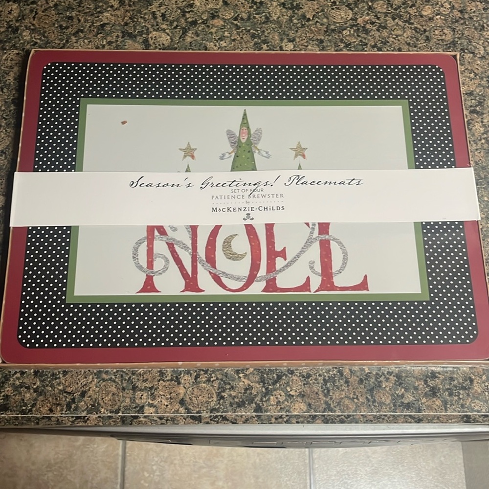 Mackenzie-Child’s Placemats Christmas